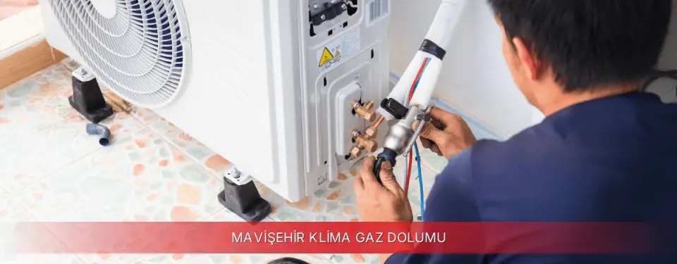 Mavişehir İlçemi Finlux Klima Gaz Dolumu